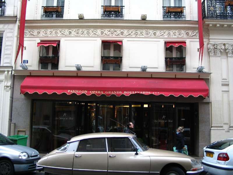 Hotel Pavillon Opéra Grands Boulevards París Exterior foto